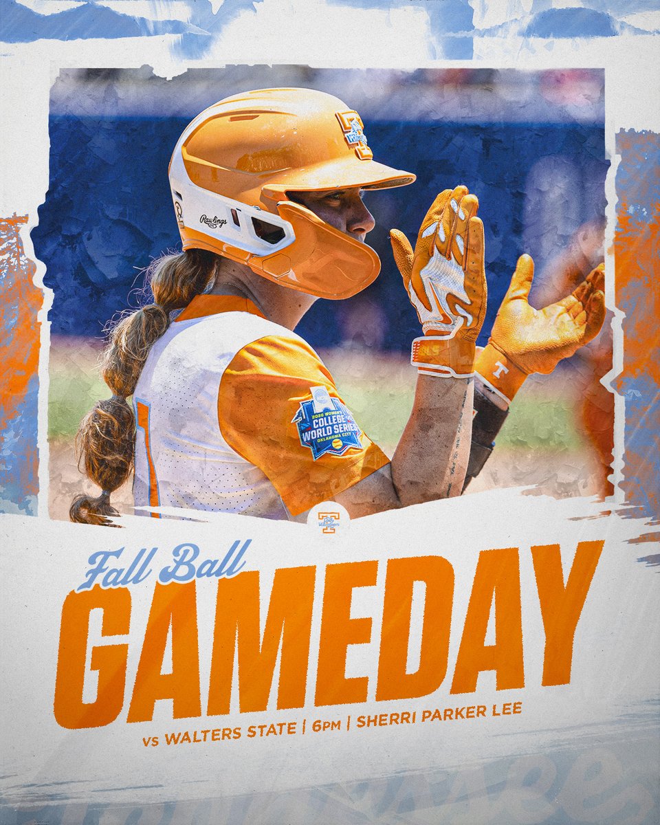Vol_Softball's tweet photo. WE'VE GOT FALL BALL ACTION TONIGHT!

Admission is FREE. Gates open at 5pm. First pitch at 6pm. https://t.co/MdC4EjyoZM
