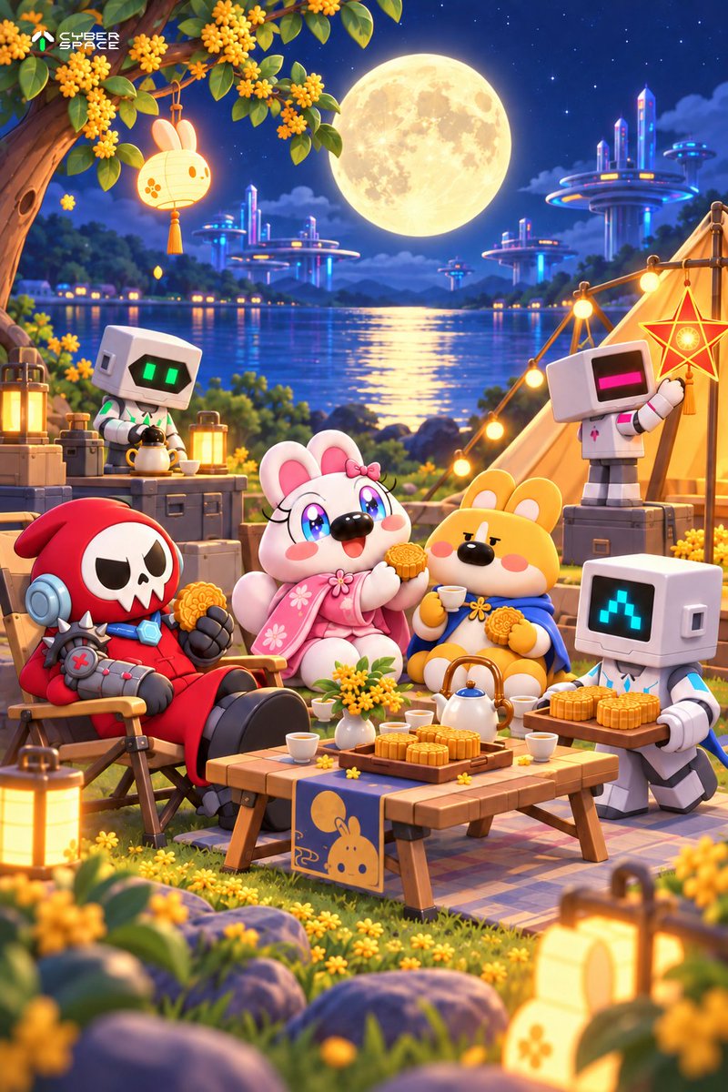 CyberSpace_VN's tweet photo. Đêm trăng thật đẹp, niềm vui vẫn rộn ràng!🌕

Quây quần bên những người thân yêu, cùng thưởng thức bánh Trung Thu, trò chuyện và lưu giữ những khoảnh khắc đẹp đẽ bên nhau.✨

Chúc cho mỗi khoảnh khắc sum vầy đều ngập tràn hơi ấm và niềm vui.💛 https://t.co/diAZYJDNlc