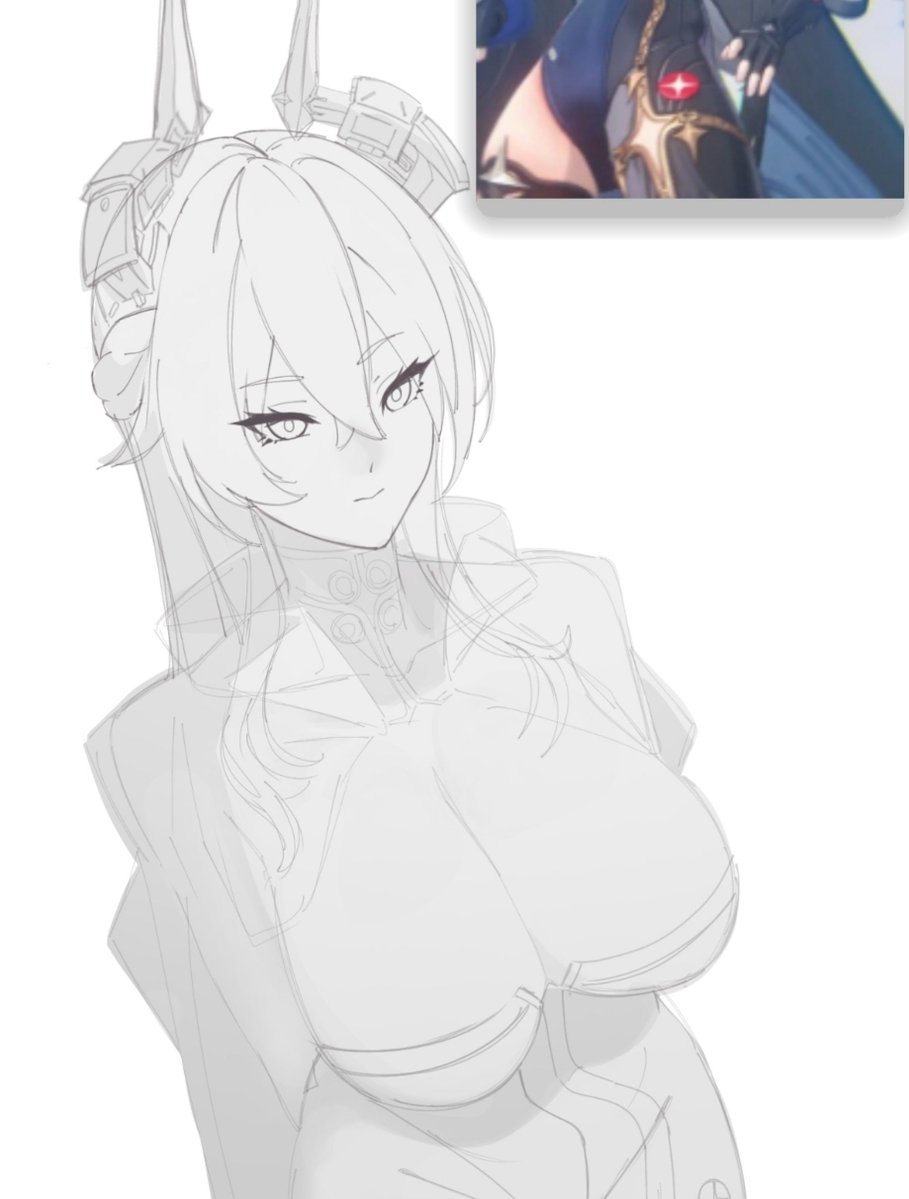SBanashi's tweet photo. Wip https://t.co/pa42CjCDbT