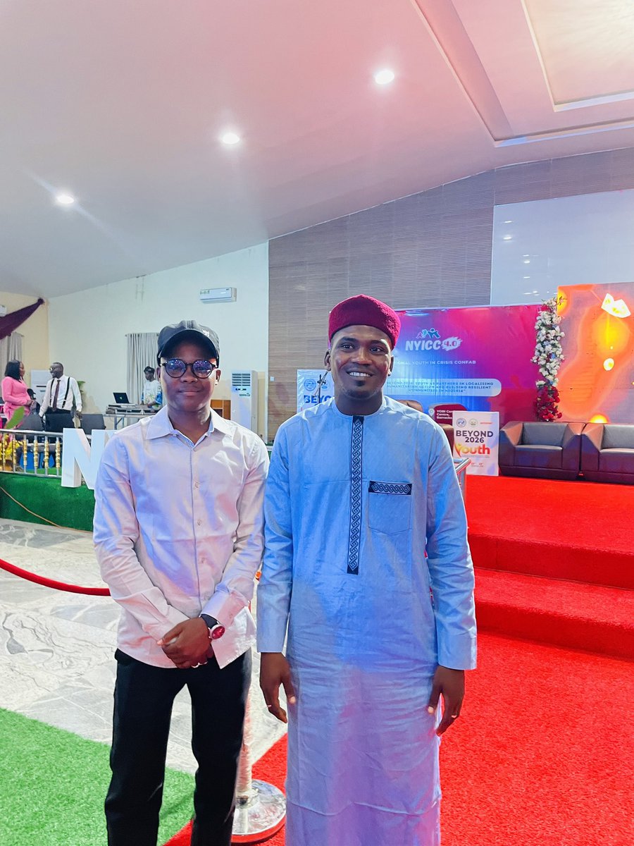 thwonderspeaker's tweet photo. I was honored to participate in the 4th Northeast Youth in Crisis Confab (NYiCC 4.0) in Yola, which brought together young leaders and humanitarian actors from Borno, Adamawa, and Yobe. https://t.co/IQCUKVr1H0