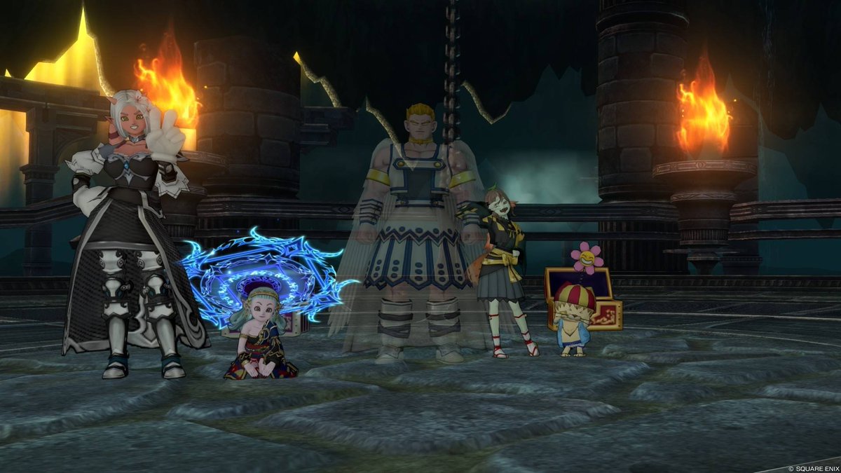 putaroch_dqx's tweet photo. 久しぶりのドラクエ＆エンド
そして称号✨️
勝ててよかった＆楽しかったー

酔拳案外いける説← https://t.co/BLBIJ7kTAt