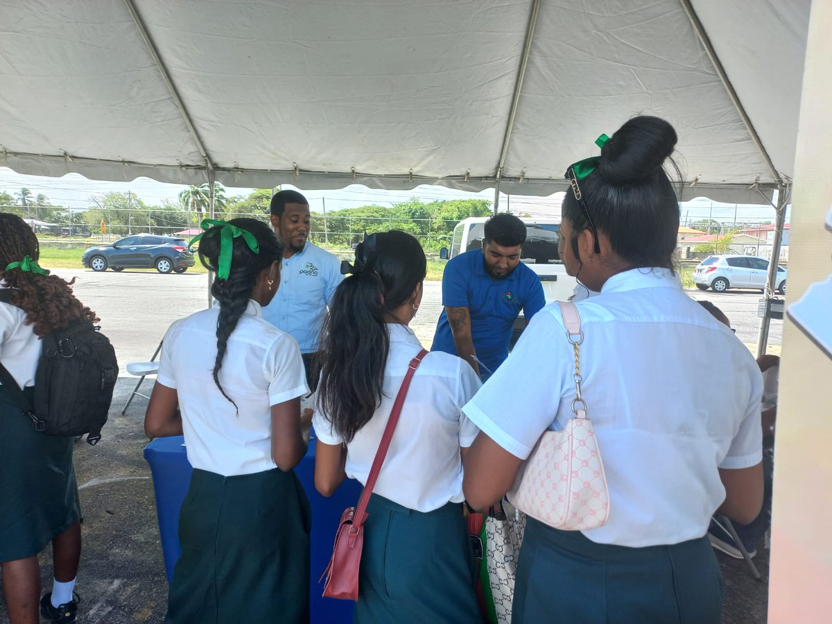 GRAupdates's tweet photo. The GRA participated in the Region Three Department of Education’s Annual Career Fair, held on September 24, 2026, at the National Track and Field Centre, Leonora.
#GRA https://t.co/1vNm46kvx7
