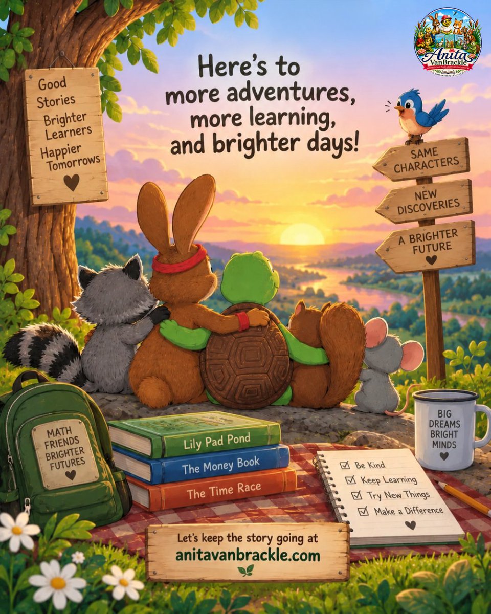 anitavanbrackle's tweet photo. Every Story Opens a New Door

Familiar friends return with more lessons, more discoveries, and more ways to make learning meaningful for young readers.

Discover more at https://t.co/V3lc1ujacf

#KidsLearning #ChildrensBooks #LearningThroughStories #MathForKids #AnitaVanbrackle https://t.co/YO6NTeZuc7