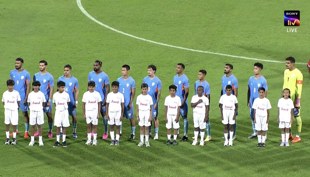 CricCrazyJohns's tweet photo. 🚨 A HISTORIC DRAW IN INDIAN FOOTBALL 🥹🇮🇳

Panama - 44th rank.
India - 138th rank.

ITS ONE EACH - One of the finest result in Indian football history, Panama played in the Fifa World Cup 2026. https://t.co/PnT2HQ3VIZ