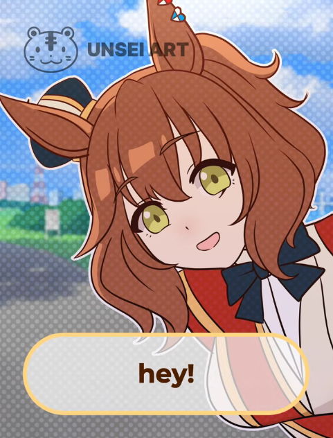 Unseiart's tweet photo. [Animated short]
A little reminder from Aston Machan
https://t.co/1GLz9LmaEK
-------------------------
#umamusume #astonmachan #animation #2danimation https://t.co/Eb1ghv7kWc
