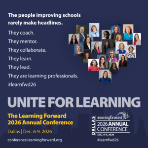 LearnTexas's tweet photo. Learning Forward is the only professional association focused solely on professional learning. Unite for Learning is where our community gathers. Will you be there? Dec. 6-9, 2026 | Gaylord Texan, Dallas | https://t.co/thiacbnXPn #learnfwd26 #PL4PL #professionallearning https://t.co/BLxTdG7F2r