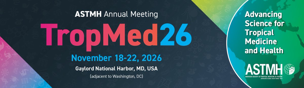 ASTMH's tweet photo. A last chance to save on 2026 Annual Meeting Pre-Meeting Course registration. Sign up by Tue, Sept. 29 for sessions in clinical trop med and medical entomology. Both  being offered on Wed, Nov. 18, prior to the opening session of the 2026 Annual Meeting. https://t.co/OQAT7AQ8tU https://t.co/ZJRiGTTfhj