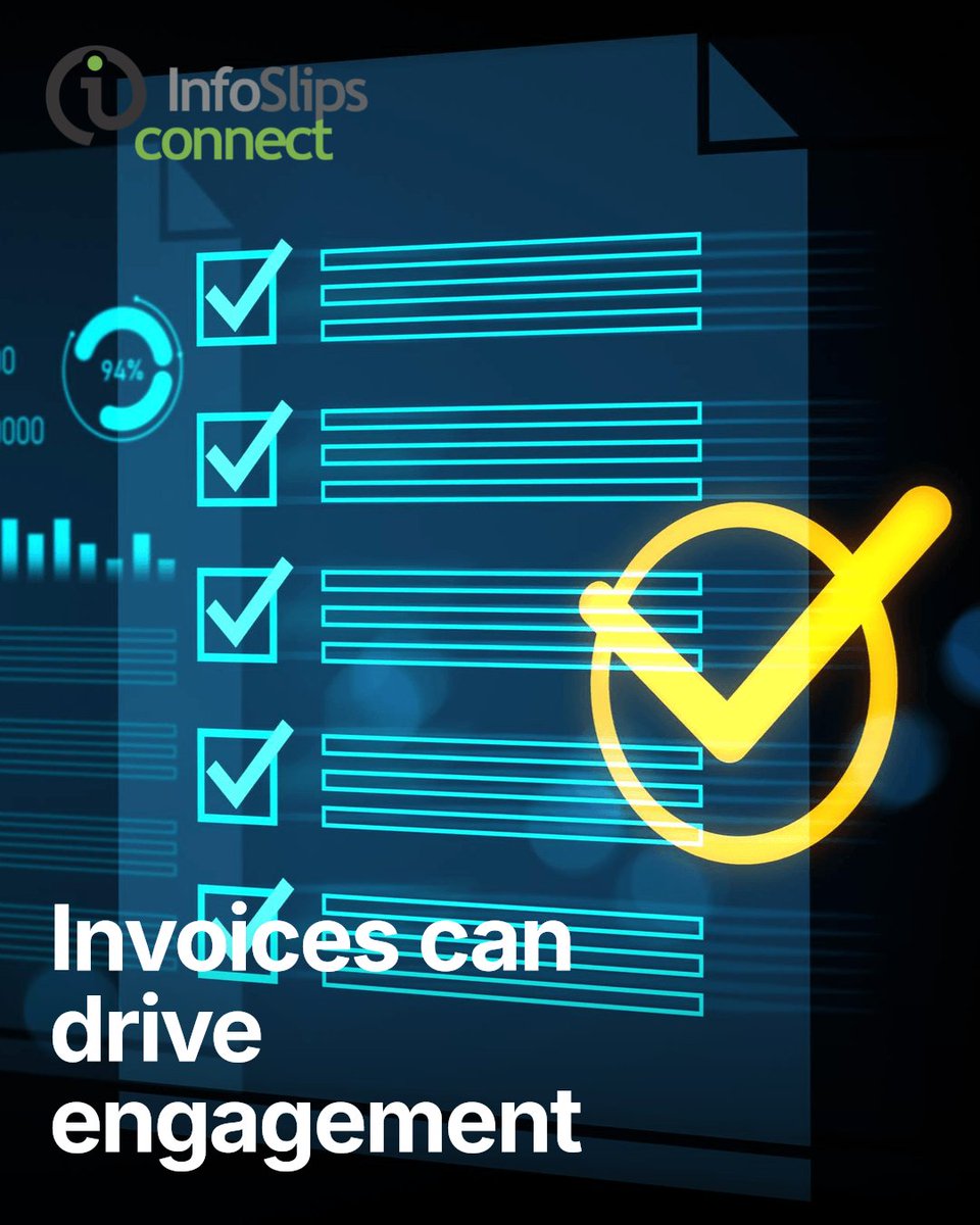 InfoSlipsCT_CA's tweet photo. Invoices already have attention. Turn that into measurable engagement: let customers pay inside the document, track clicks and views, and prove impact with audit-ready data. Start with a personalized impact assessment

https://t.co/hAzbd4n3Rx https://t.co/F0tyxkkBNo