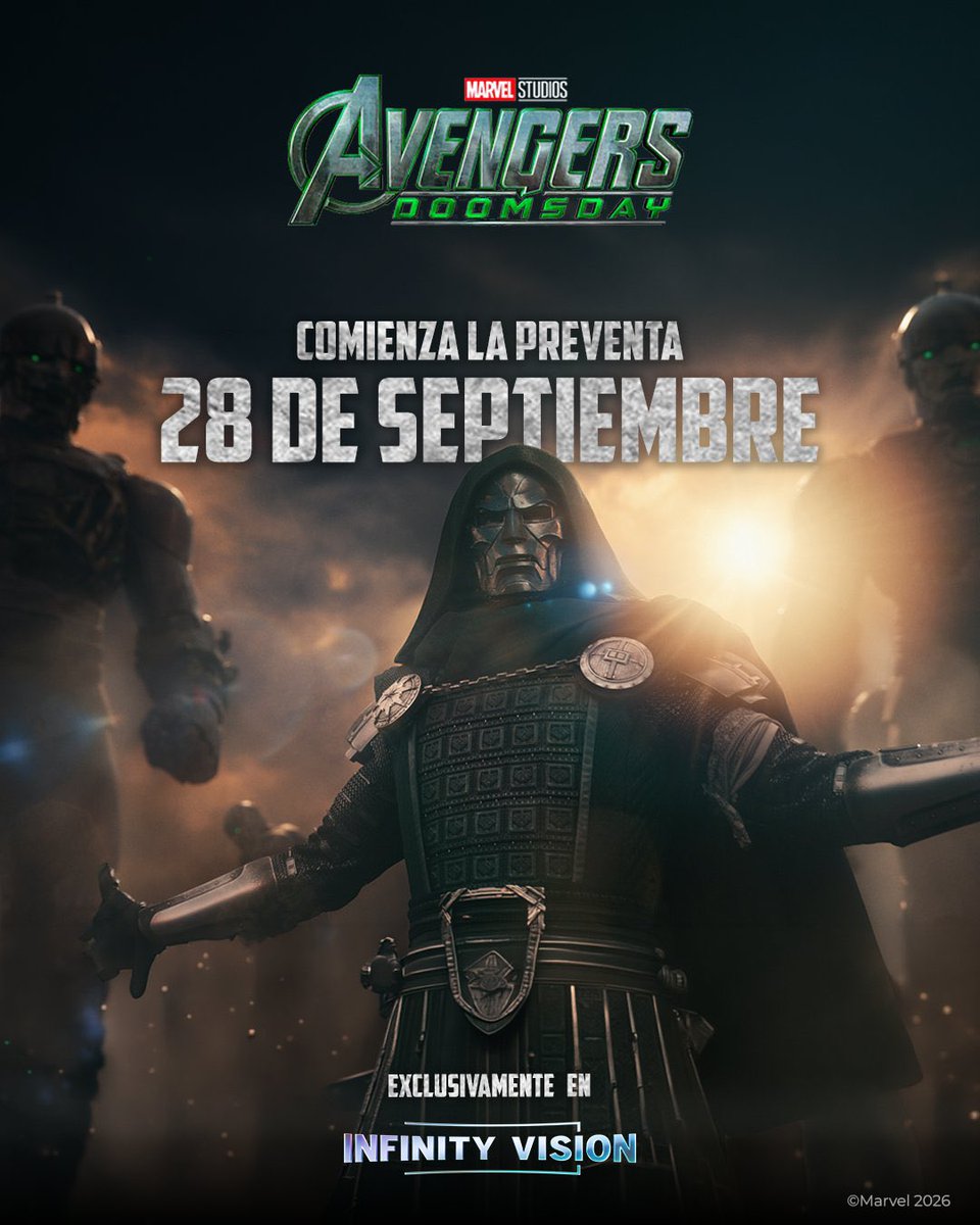 TheTopComics's tweet photo. La preventa para #AvengersDoomsday comenzará en Latinoamérica el 28 de septiembre. https://t.co/On33bQsi6v