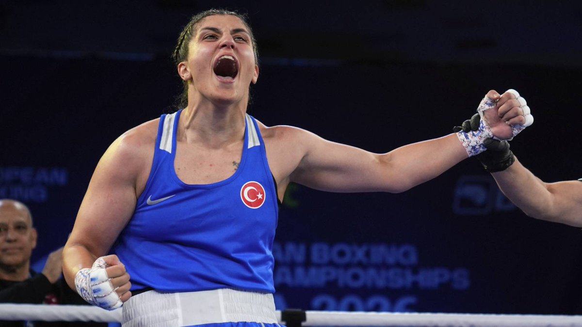 T24spor's tweet photo. 🇹🇷 Milli boksör Busenaz Sürmeneli, ikinci kez Avrupa şampiyonu!
https://t.co/G1bcOCTqtT https://t.co/sM7kdQZtxe