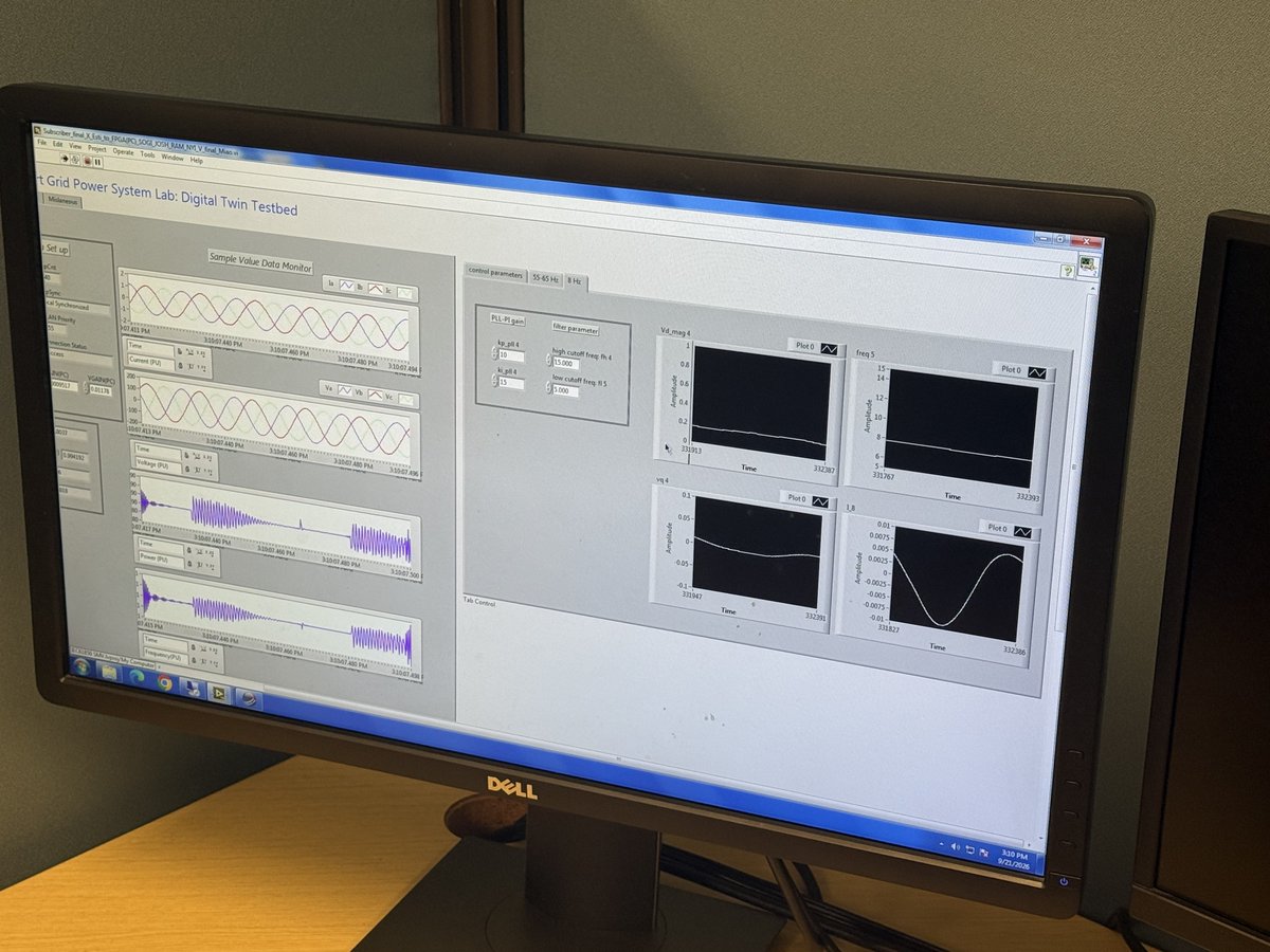 USFResearch's tweet photo. 🔌 With a $3.8 million grant from the US Dept. of Energy, USF Professors Linling Fan and Zhixin Miao are developing a digital twin of TECO’s power system that leverages real-time data to help operators detect and address grid issues more efficiently. https://t.co/UQkkvFtjuu https://t.co/Y6W7UVnUL3