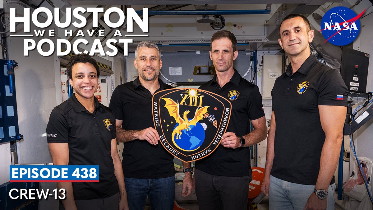 NASAJohnson's tweet photo. Before they launch, meet Crew-13. 🚀
On this week’s #HWHAP, the Crew-13 quartet discuss their journeys to becoming astronauts, what they’re looking forward to on orbit, and the work ahead during their mission aboard the International Space Station. https://t.co/iDzr2FMUDE https://t.co/apgUL1KN2J