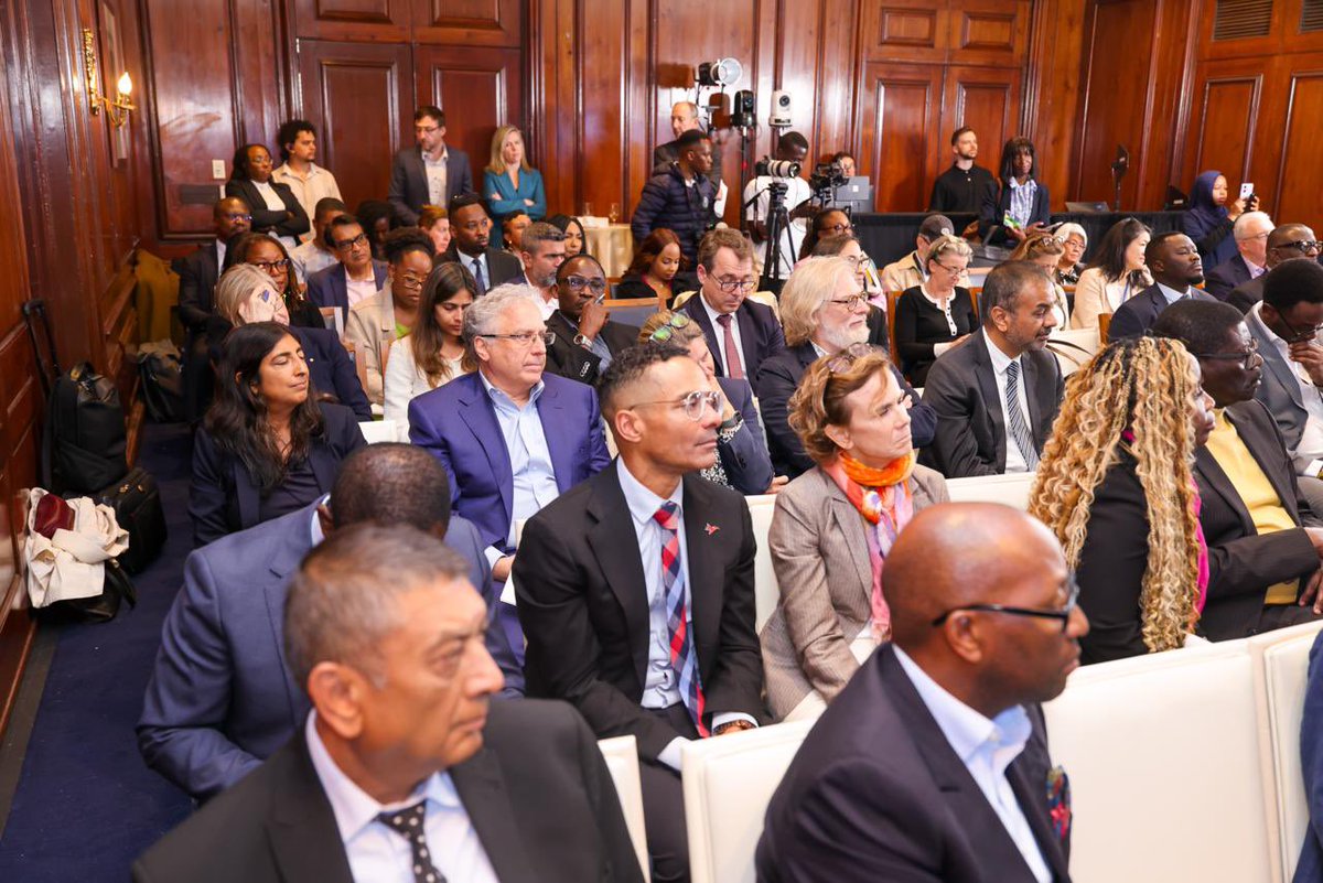HonAdenDuale's tweet photo. Represented H.E. President @WilliamsRuto at an Africa CDC side event during the 81st United Nations General Assembly in New York, where I presented Kenya's case for a stronger African pharmaceutical manufacturing industry.

I conveyed the President's call for Africa to reduce its dependence on imported medicines and strengthen local production, in line with the African Union's ambition to meet 60 per cent of its health-product needs through local manufacturing by 2040. 

Kenya highlighted its preparations to manufacture Alimatravir, an investigational once-monthly oral HIV-prevention medicine, while also calling for harmonised regulation, pooled procurement, long-term financing, technology transfer and coherent national policies.

Africa's health security and sovereignty will depend on building not only manufacturing capacity, but also the markets, financing and regulatory systems needed to make local production sustainable and competitive.

The event was attended by PS Dr. Ouma Oluga (Medical Services), CEOs Dr. Mercy Mwangangi (SHA), Eng. Anthony Lenyaiyara (DHA), Dr. Elias Meli (NCI), Dr. Adrew Mulwa (NASCOP), among other senior ministry officials.