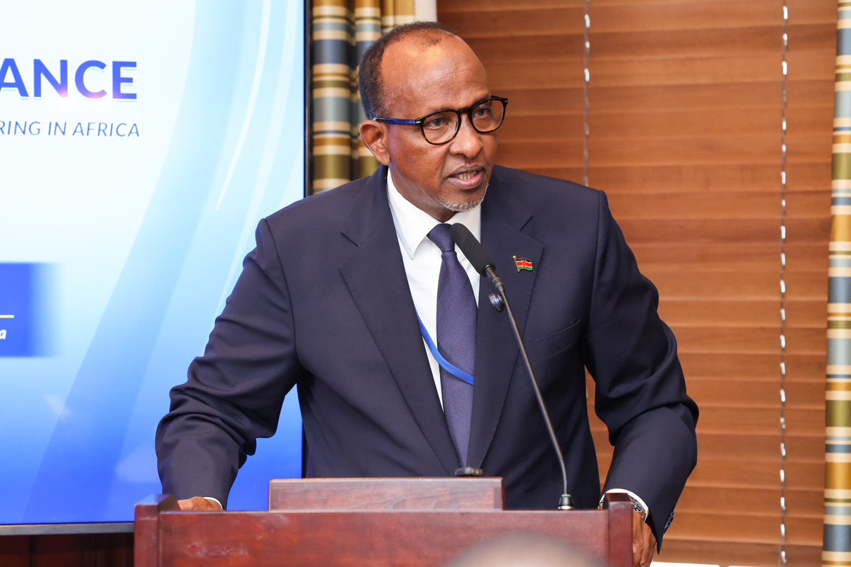 HonAdenDuale's tweet photo. Represented H.E. President @WilliamsRuto at an Africa CDC side event during the 81st United Nations General Assembly in New York, where I presented Kenya's case for a stronger African pharmaceutical manufacturing industry.

I conveyed the President's call for Africa to reduce its dependence on imported medicines and strengthen local production, in line with the African Union's ambition to meet 60 per cent of its health-product needs through local manufacturing by 2040. 

Kenya highlighted its preparations to manufacture Alimatravir, an investigational once-monthly oral HIV-prevention medicine, while also calling for harmonised regulation, pooled procurement, long-term financing, technology transfer and coherent national policies.

Africa's health security and sovereignty will depend on building not only manufacturing capacity, but also the markets, financing and regulatory systems needed to make local production sustainable and competitive.

The event was attended by PS Dr. Ouma Oluga (Medical Services), CEOs Dr. Mercy Mwangangi (SHA), Eng. Anthony Lenyaiyara (DHA), Dr. Elias Meli (NCI), Dr. Adrew Mulwa (NASCOP), among other senior ministry officials.