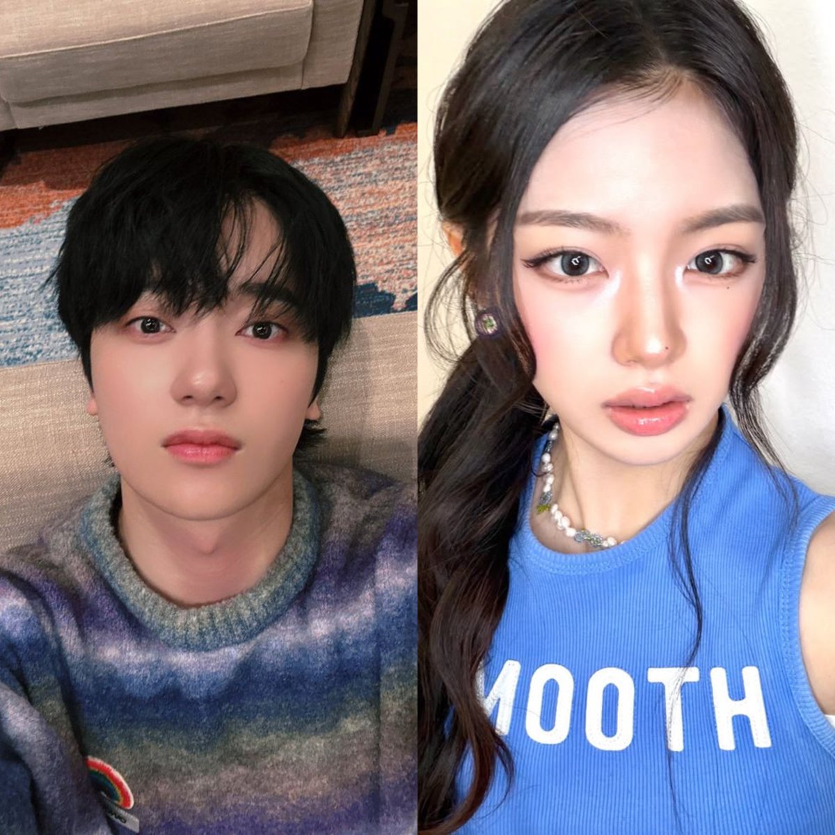 hanyejoonz's tweet photo. i got blue !! 🩵💙

reply &amp; i'll give u a colour to assign with your favs!! 

this was lowk easy😍 https://t.co/prSBqL8Wdb