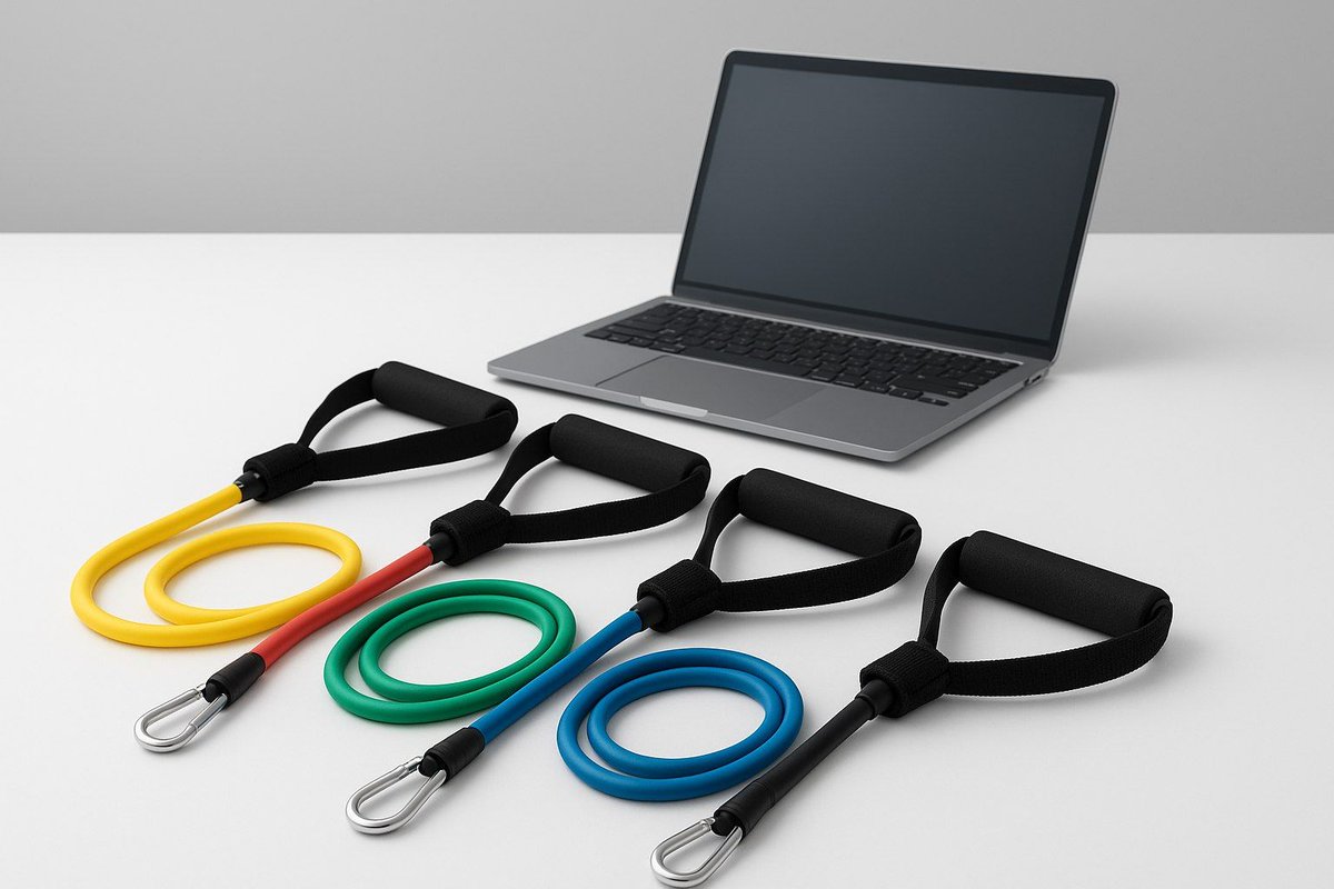 ProductTec's tweet photo. جرب حبال المقاومة Gritin بخمس درجات شد من الخفيف إلى الثقيل. تقدر تبني وتقوّي عضلاتك من البيت أو أثناء السفر—خيار عملي ومرن لتمارينك السعر الان 53 ريال

 https://t.co/uEtM3LE0ph https://t.co/ARuhrdt44i