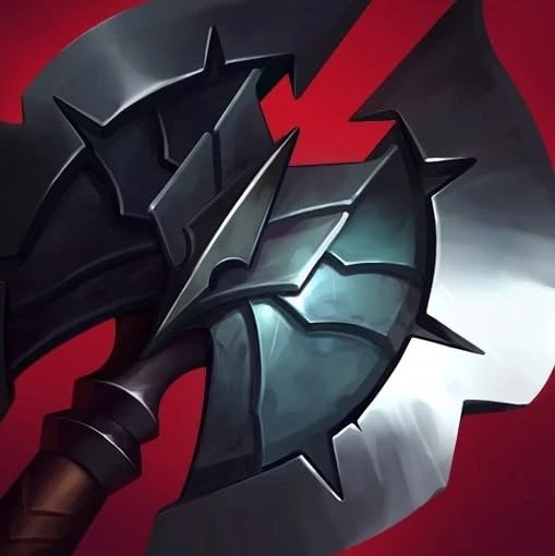 jonaspneus's tweet photo. Se eu fosse um item do lol eu seria o cutelo negro https://t.co/M5PJmp0HPq