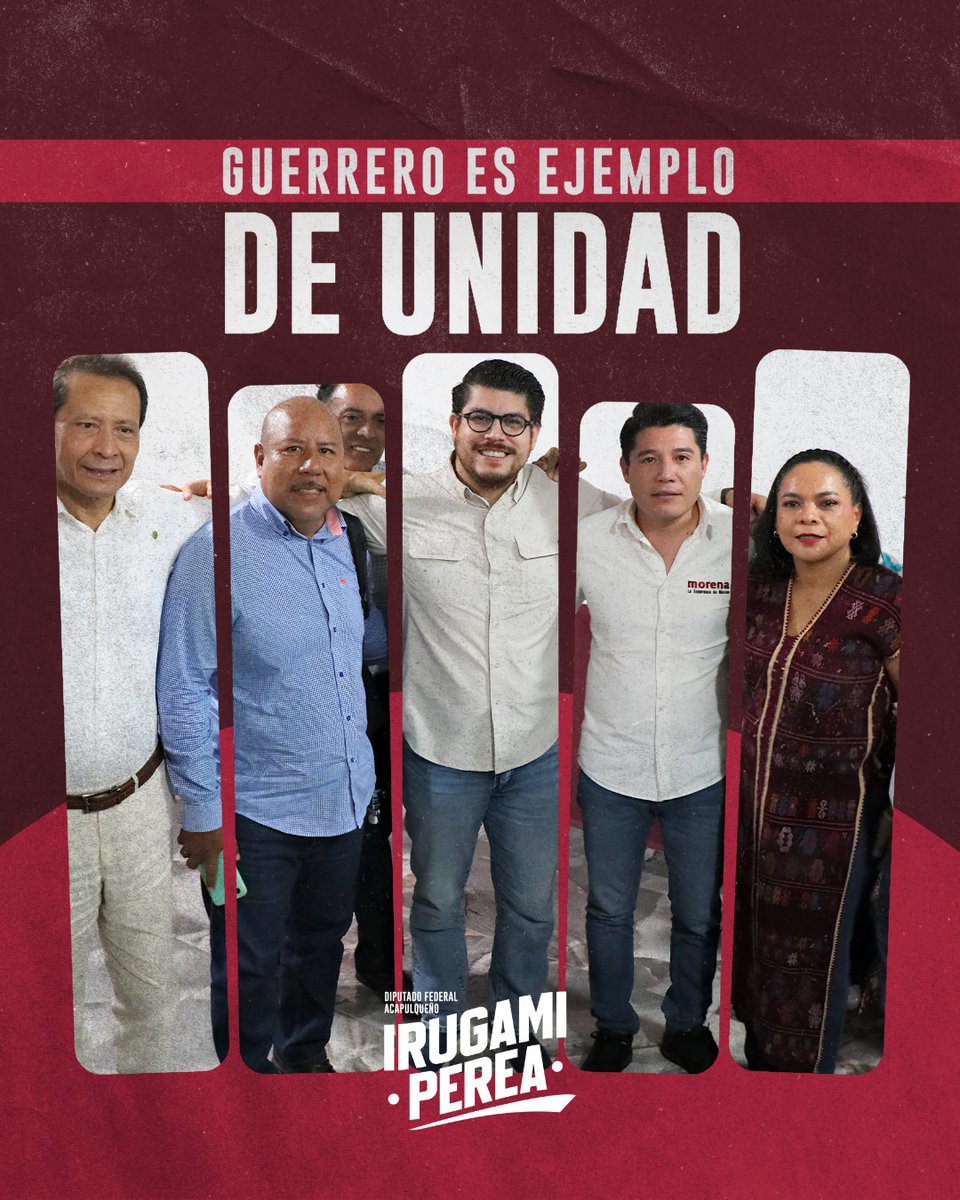 IrugamiP's tweet photo. En #Guerrero hemos demostrado que la unidad se construye con diálogo, respeto y reconocimiento entre compañeras y compañeros.

Tenemos historias y trayectorias distintas, pero un mismo proyecto nos reúne.
#IrugamiPerea https://t.co/YN1DUc6STx
