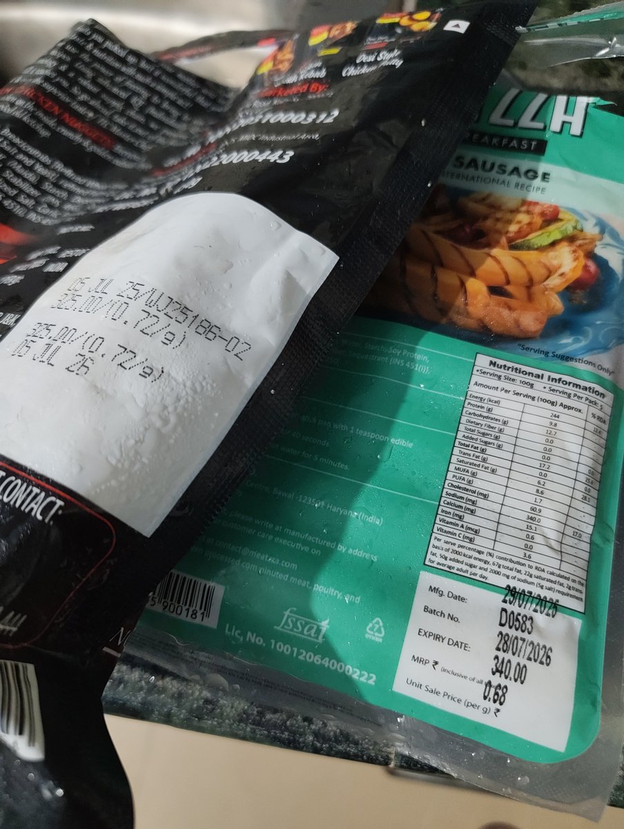 akhileshs21's tweet photo. @Flipkart @Flipkartminutes Ordered 2 frozen products and received both expired!! It is absolutely careless attitude. We were about to eat it but then I decided to check the expiry date. Do you take any responsibility?  @fssaiindia @Tukaram_IndIAS @ZeeNews @republic @gupta_rekha https://t.co/k6VjJ0zwjk