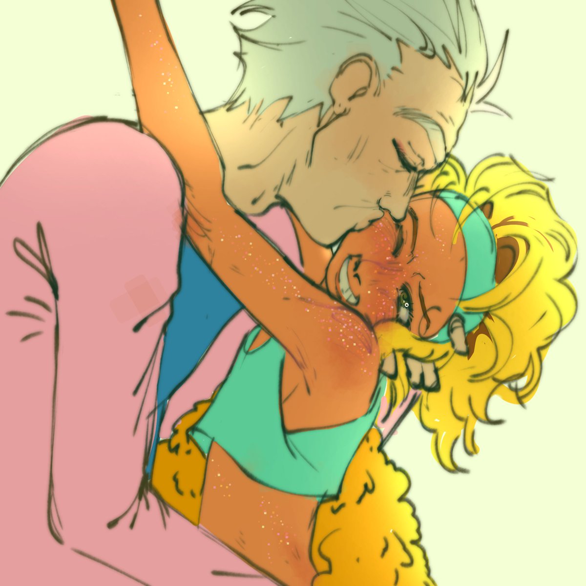 Galactic_Slush0's tweet photo. remember how i said i wasnt gonna use this style again well im a BIG LIAR

#rickorty https://t.co/2hPrH5K0yt