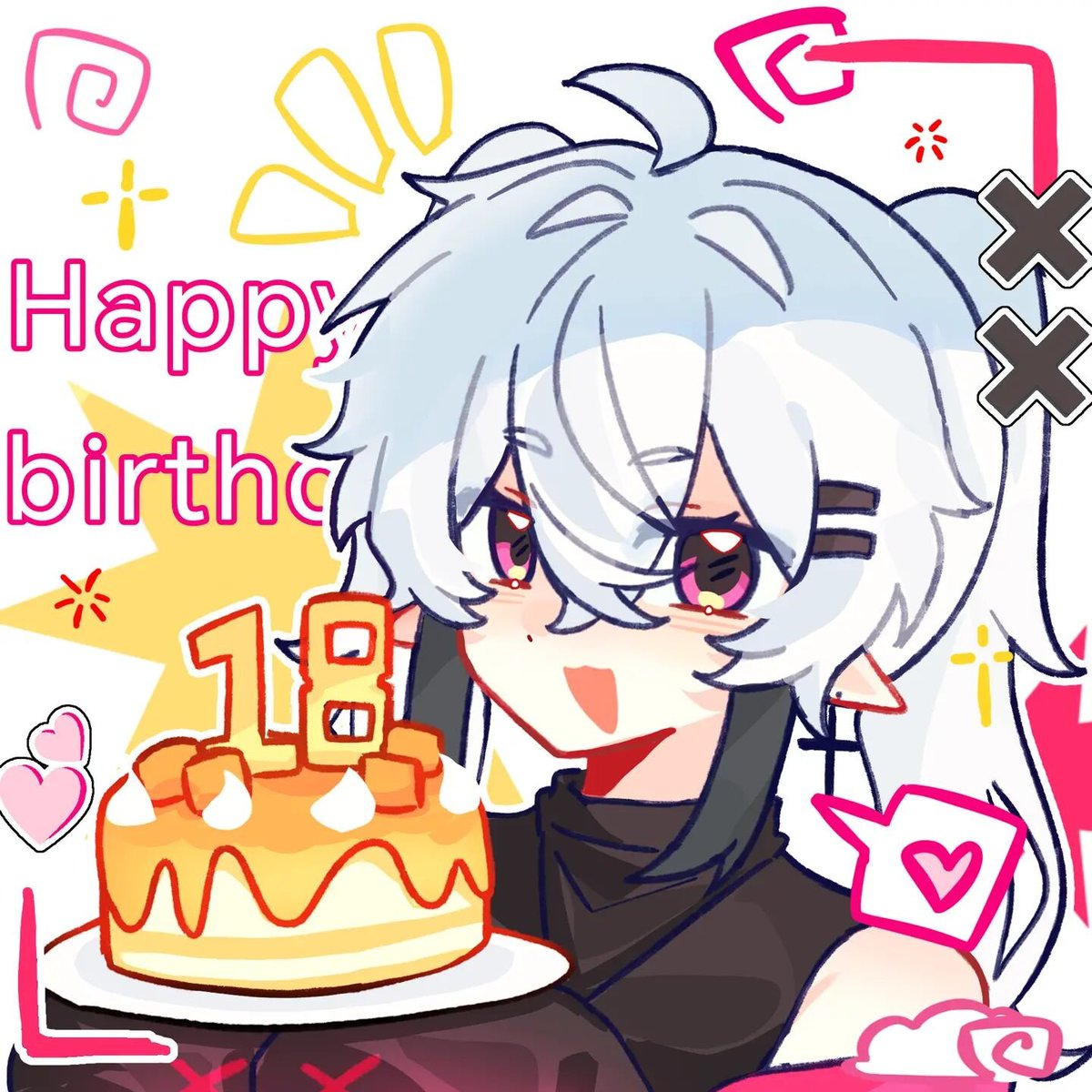 yuexiut's tweet photo. 祝我自己生日快乐呀 https://t.co/1GsI0g09HP