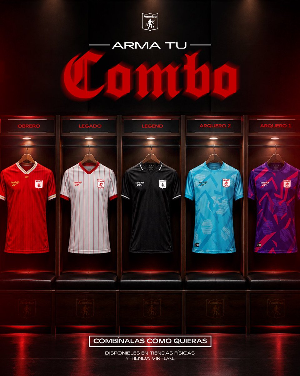 AmericadeCali's tweet photo. Tu pasión, tus colores, 𝐭𝐮 𝐞𝐥𝐞𝐜𝐜𝐢ó𝐧. 🇦🇹
Escoge tus favoritas y llévalas contigo. 👹❤️‍🔥

Disponible en nuestras tiendas físicas y tienda virtual.

𝐀𝐩𝐥𝐢𝐜𝐚𝐧 𝐓&amp;𝐂. https://t.co/lh6yik5VqV
