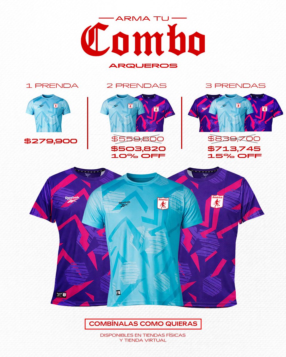 AmericadeCali's tweet photo. Tu pasión, tus colores, 𝐭𝐮 𝐞𝐥𝐞𝐜𝐜𝐢ó𝐧. 🇦🇹
Escoge tus favoritas y llévalas contigo. 👹❤️‍🔥

Disponible en nuestras tiendas físicas y tienda virtual.

𝐀𝐩𝐥𝐢𝐜𝐚𝐧 𝐓&amp;𝐂. https://t.co/lh6yik5VqV