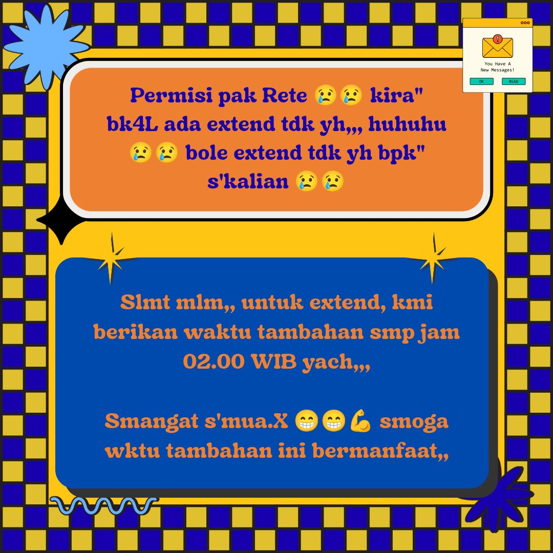 PosSeshift's tweet photo. Brikut info utk extend yapzz ! ! https://t.co/FkpAXyNEAW