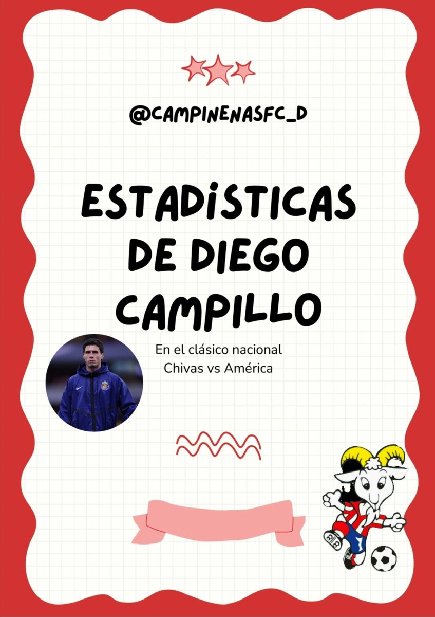 CampinenasFC's tweet photo. Se nos había pasado publicar las estadísticas de Diego en el partido pasado contra el Club América♥️🤍 https://t.co/XSwuHTyO1r