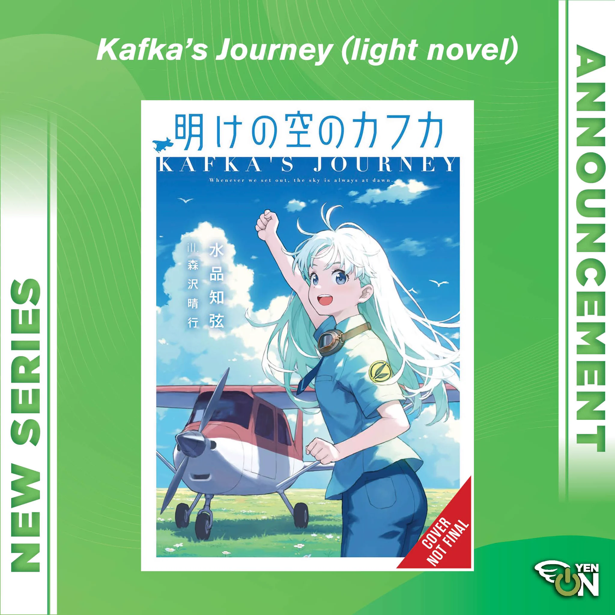 Yen Press mengumumkan lisensi baru, menampilkan genre fantasi dan mitologi