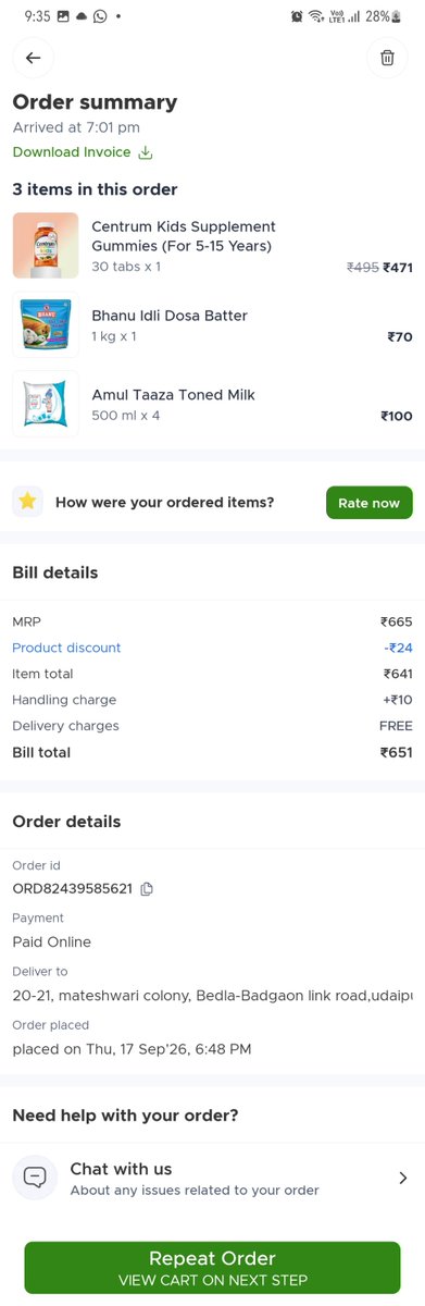 Sandeep_tlr's tweet photo. @letsblinkit got expired product of calcium tablet and no way to return or get refund. https://t.co/bVyxiXzyqJ