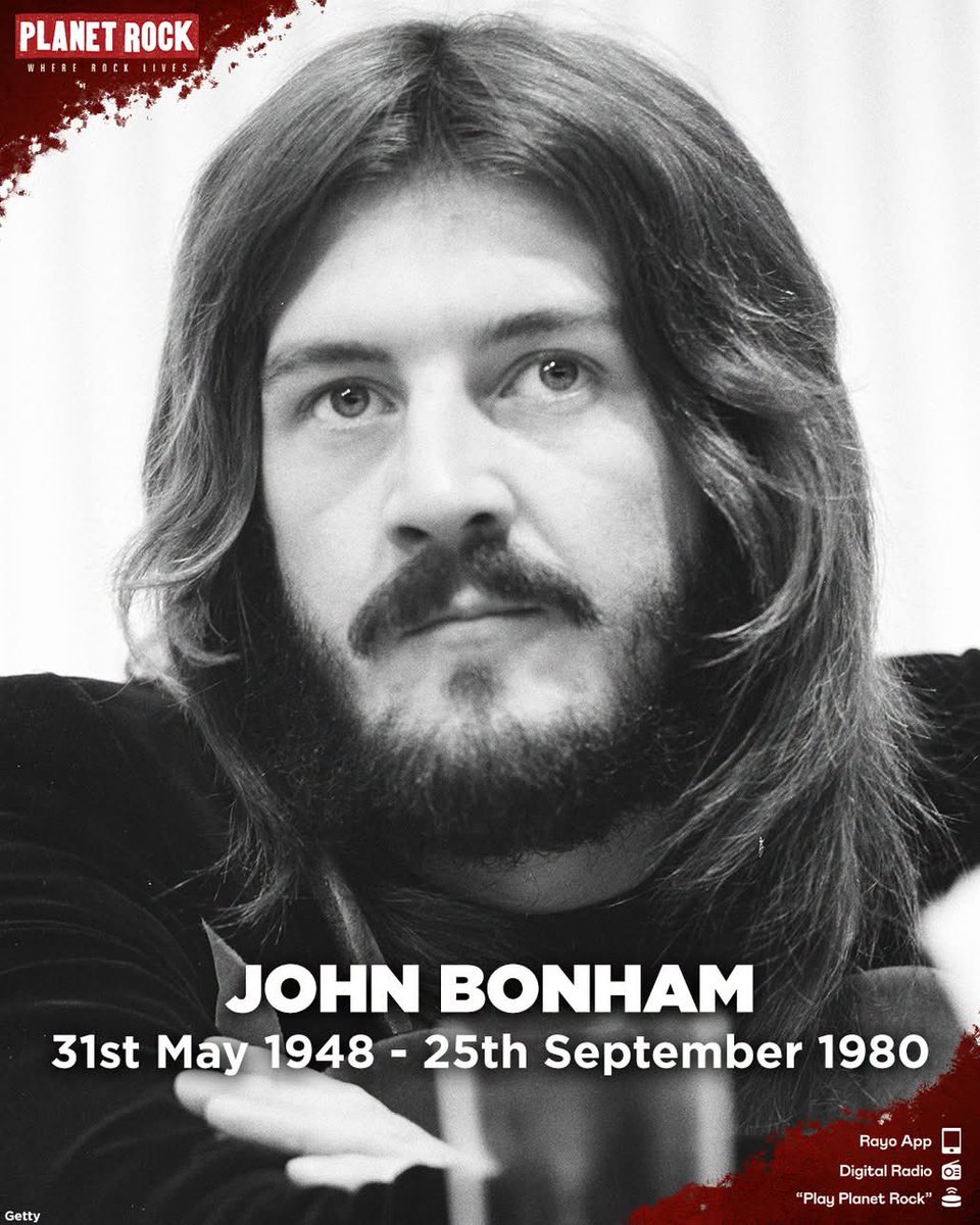 OldStationSt's tweet photo. 46yrs since The Crown regular &amp; greatest rock drummer of all time, Led Zeppelin’s John Bonham sadly died aged 32. Bonham was regularly found pre-Zep behind a drum kit or at Henry’s Blueshouse at The Crown with Plant, Osbourne and Iommi

The Crown remains closed after 12 1/2 yrs https://t.co/Q654RYAAP8
