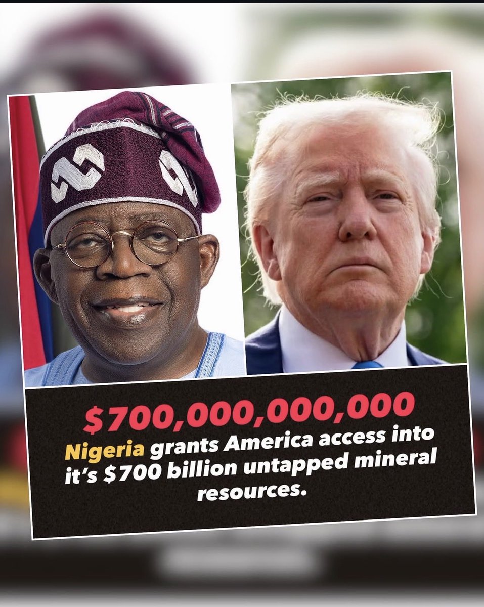 OTvibez's tweet photo. Tinubu is becoming the Father Christmas of the West. In his quest for international recognition, Nigeria keeps giving while other countries keep taking.

France, Turkey, the UK… now the USA.

If Nigerians don’t hold him accountable, we may wake up one day to a country that no longer feels like ours.

TINUBU MUST GO.