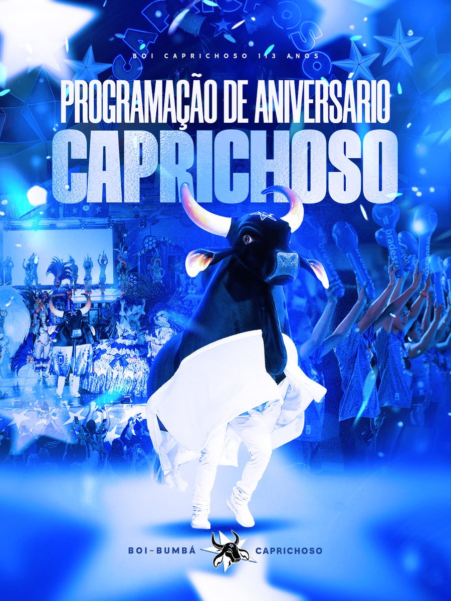 boicaprichoso's tweet photo. Quem aí vai estar com a gente para comemorar o meu aniversário de 113 anos? 🤩

Arruma logo essa agenda, separa tua rede que eu te espero em Parintins! https://t.co/3j4XWScwyc