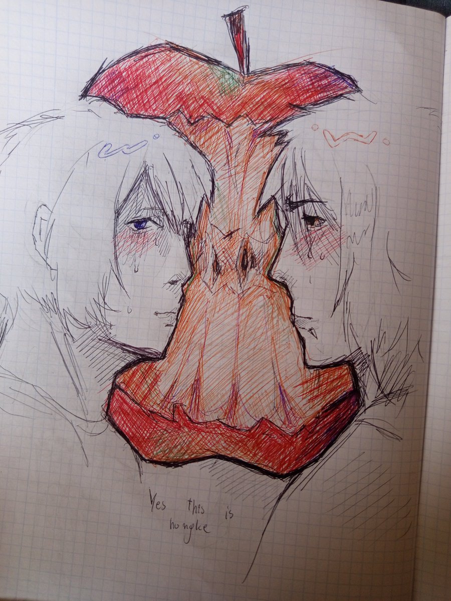 Hongicelord's tweet photo. School doodles #hetatwt https://t.co/GYKiq8ixlH
