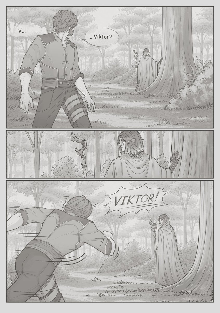 Oduvan_ishche's tweet photo. Following in Your Footsteps (part 1) 

✦ My jayvik post-canon fan comic ✦

#arcane #jayvik https://t.co/a19tuyiZt9
