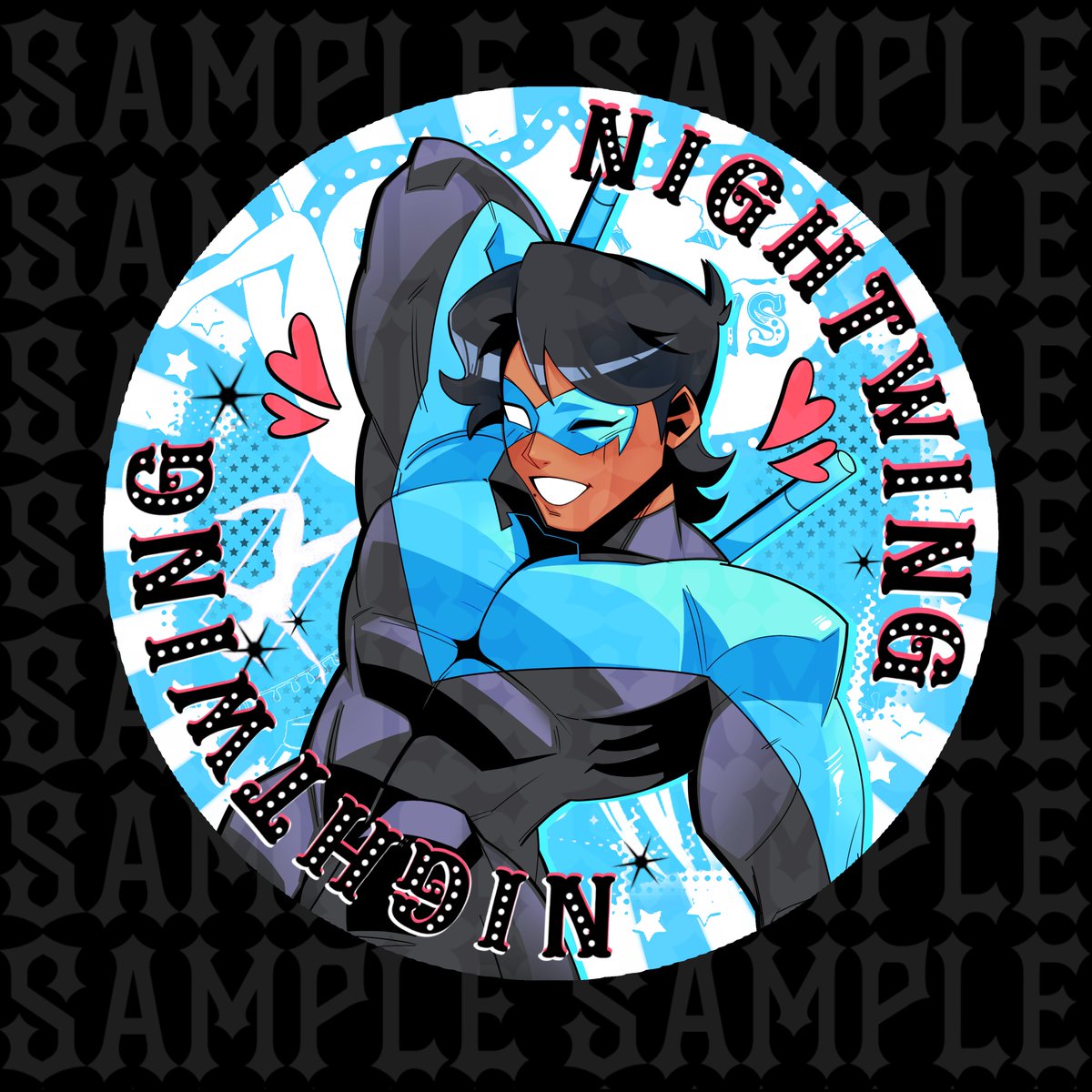 RobinSyndrome's tweet photo. Two officially done! :) Posting them side by side cuz let's be pins with Mama

#Nightwing #DC #DickGrayson https://t.co/YrO4A9gmTj