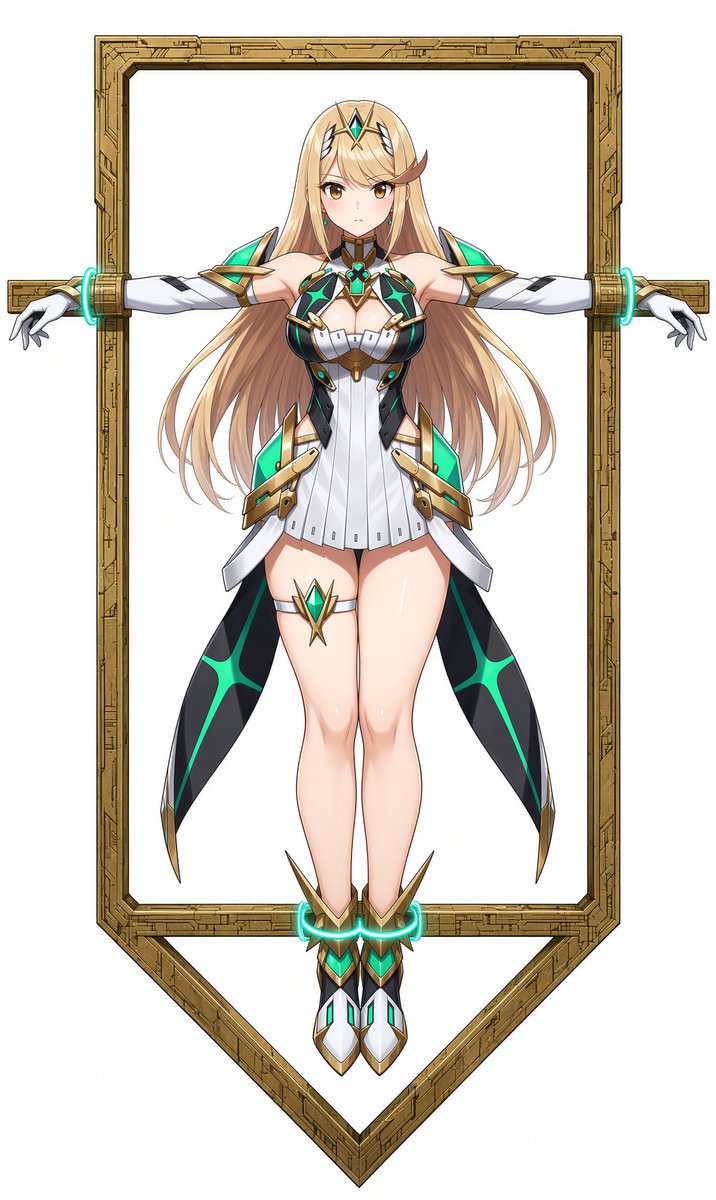 elejes_27's tweet photo. これは作らないと。ヒカリ版拘束柱。
ミニスカート姿を最大限利用させてもらう。
#ゼノブレイド２
#ヒカリ
#AIイラスト https://t.co/VgNWOU4mc2