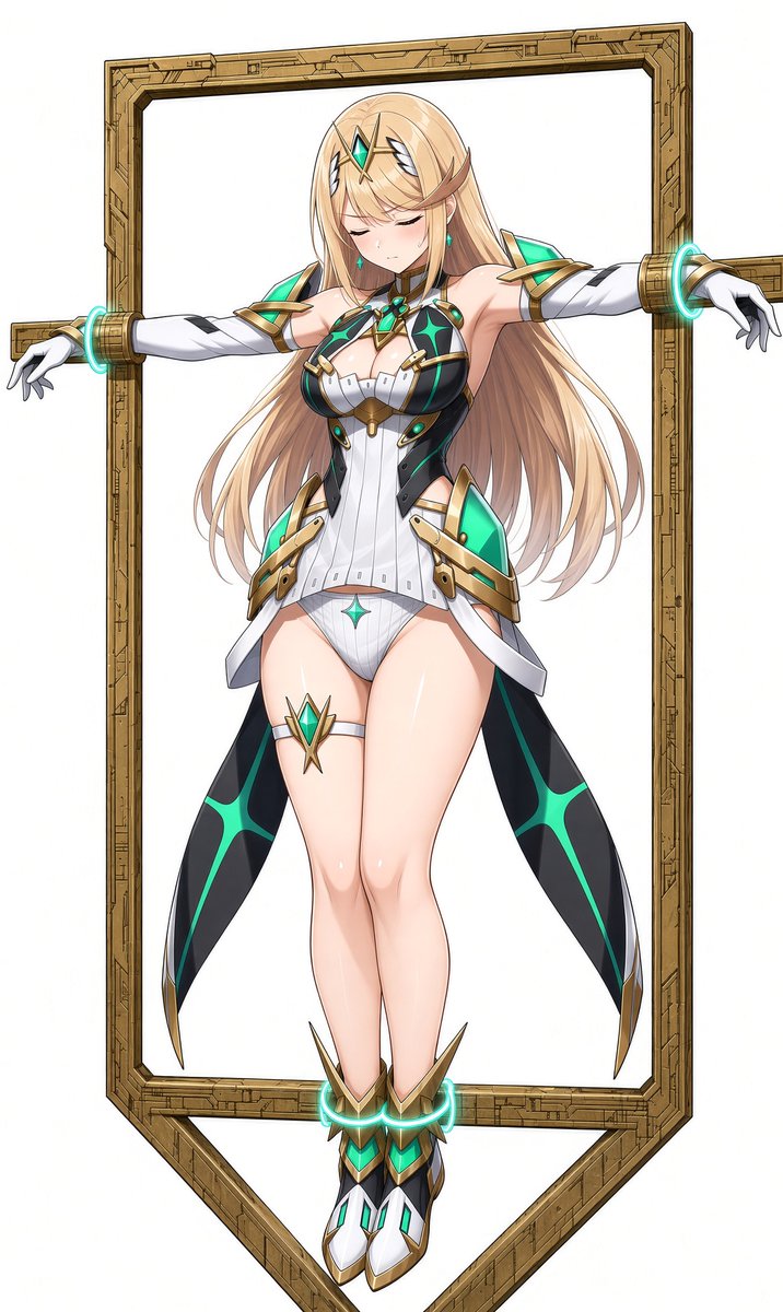 elejes_27's tweet photo. これは作らないと。ヒカリ版拘束柱。
ミニスカート姿を最大限利用させてもらう。
#ゼノブレイド２
#ヒカリ
#AIイラスト https://t.co/VgNWOU4mc2