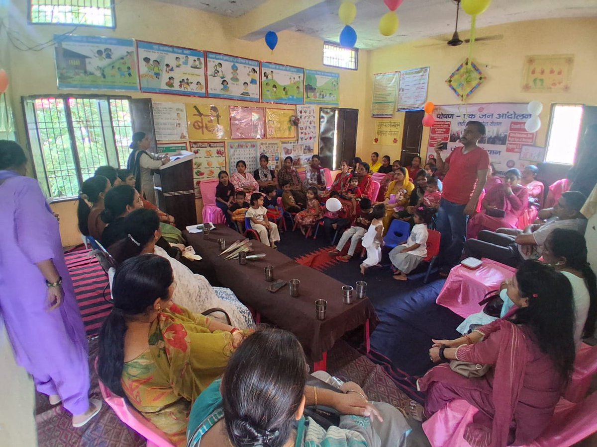 wcd_haryana's tweet photo. Celebration of Seva Sankalp - Angan Milan (25th Sept 26)
@cmohry @Shruti4Progress @MinistryWCD @NITIAayog
#SevaSankalp #AnganMilan #SevaSankalpAnganMilan #WCDHaryana #WomenAndChildDevelopment #WCDHaryana2026 #Haryana #HaryanaGovernment https://t.co/VSBAvkiOIJ