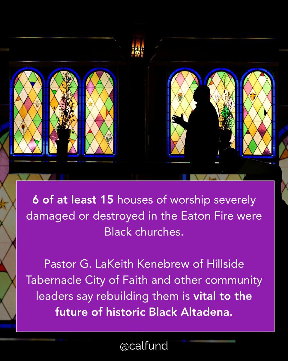 calfund's tweet photo. CCF is proud to support the Black churches and clergy helping Altadena recover and remain rooted. 

Through our Wildfire Recovery Fund, a grant to Fountain of Life helped provide food, clothing, cash assistance and other essentials: https://t.co/tX6xa5wbK8 https://t.co/7nuikzhcJ3
