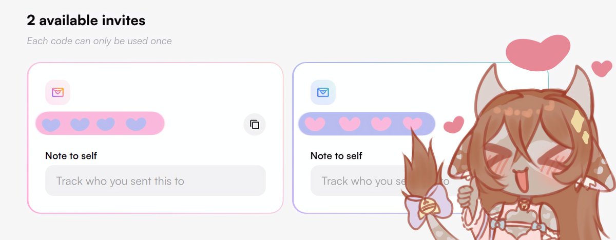 mxtchasan's tweet photo. i have 2 #vgencodes
I'd like to give them away!
How to enter:
comment your vgen link and portfolio~
tell me why YOU should win!

ill pick the winners in 48 hours!
Follows, ❤︎⁠ &amp; 📷 are appreciated so much!

goodluck!

#vgen #vgencode #Vgencommissionㅤ #giveaway #VgenCode https://t.co/HWvbEtd2wW