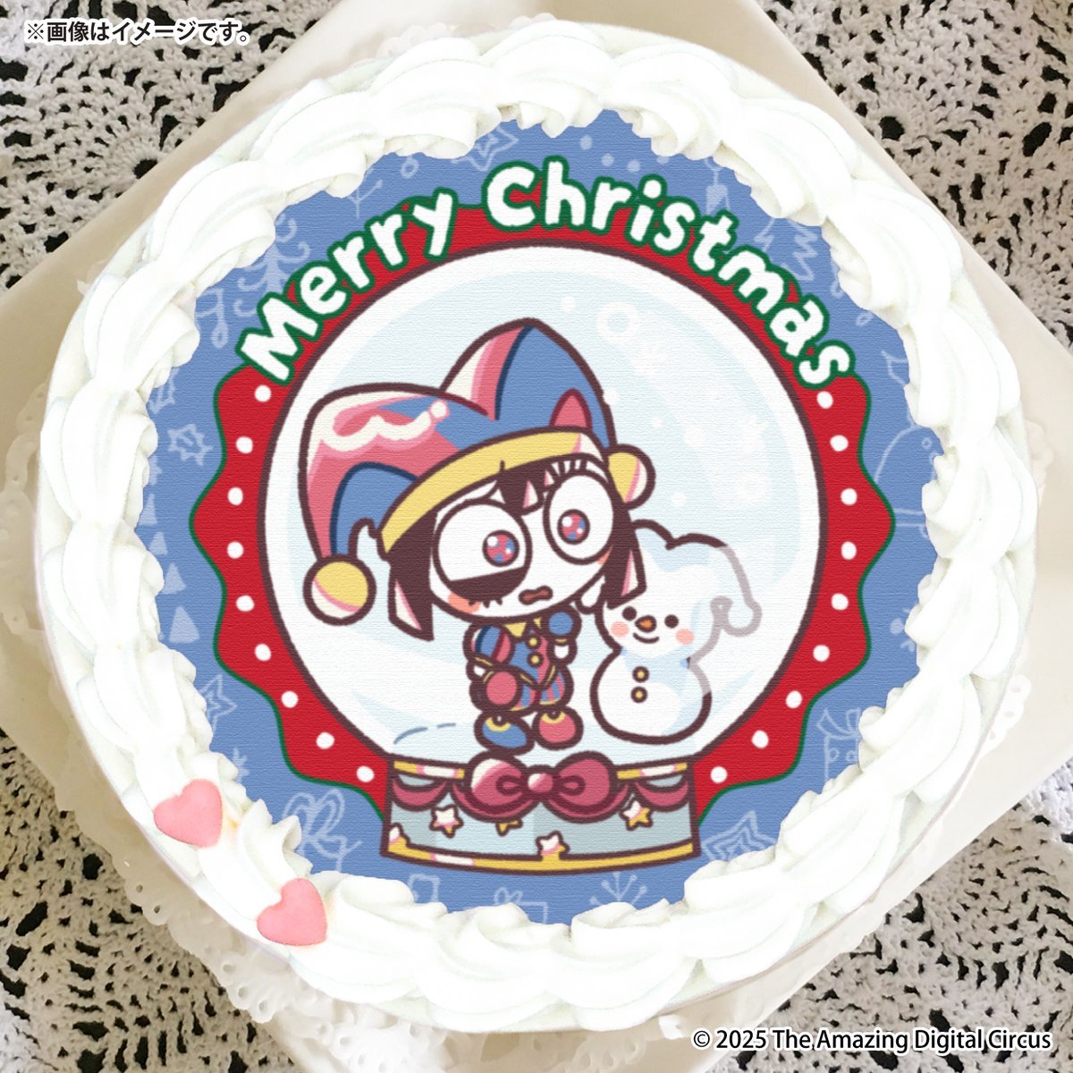 LetAnimesCook's tweet photo. Amazing Digital Circus Christmas Snow Globe Sweets from @happypriroll in Japan are available for pre-order. Looks how cute they are with their little snow buddies!

@glitch_prod

#theamazingdigitalcircus #amazingdigitalcircus #tadc #アメイジングデジタルサーカス #デジタルサーカス https://t.co/xbPOXMFilj
