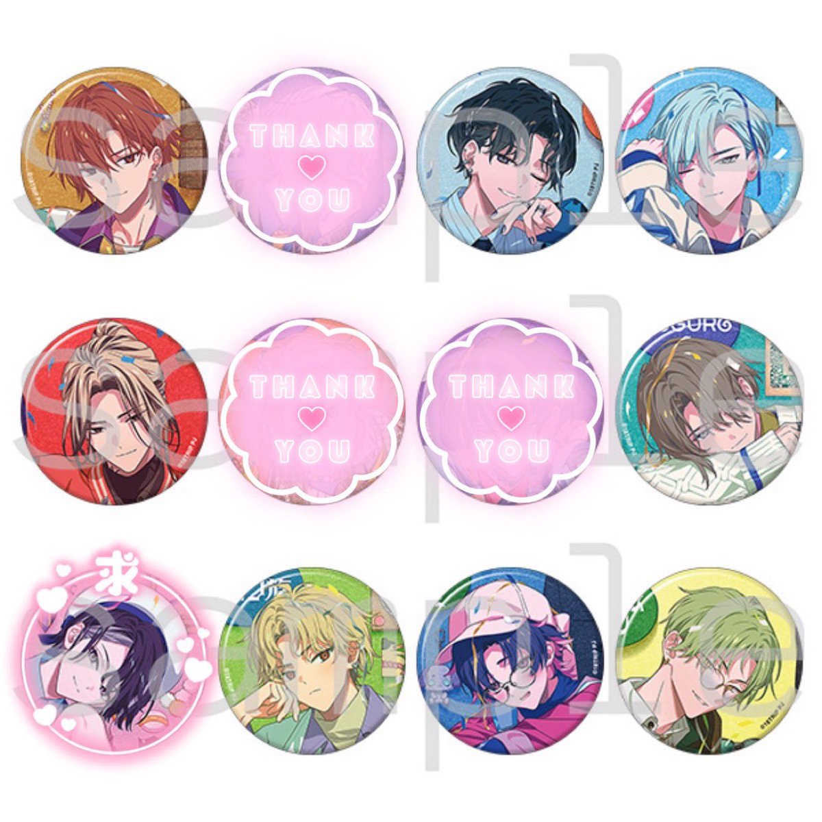 cham__m9's tweet photo. 【交換/仮約束】18TRIP エイトリ AGF 缶バッジ  FAV collection

譲✦ 練牙*┊添*┊雪風┊礼光┊七基*┊潮*┊也千代┊朔次郎
求✦宗氏

・AGF初日ファスチケ当選済み
・現地にて80~100点購入予定 (*のみ不可)
・まとめての方、購入数字が近い方優先
・朝昼⇔夕夜 缶バッジ枠の交換(相互代行)も募集しております
お気軽にお声掛けください .ᐟ