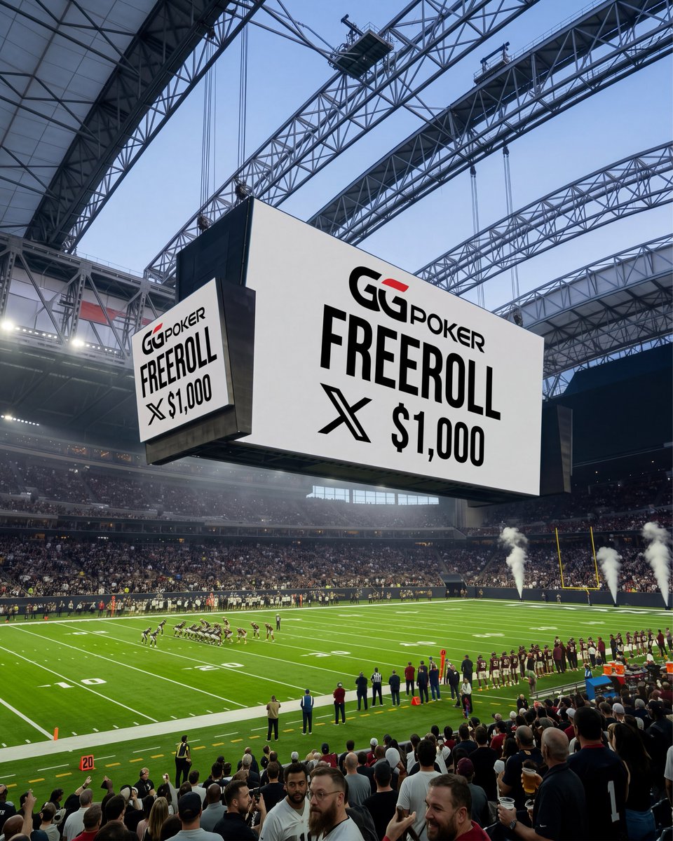 GGPoker's tweet photo. 🚨 $1,000 FREEROLL ALERT

⏳ 1 day to go | 📅 Sat, Sep. 26, 2026 | 🕕 18:00 UTC
🌍 Open to all @GGPoker X followers
🔑 Password drops 60 mins before start

How to enter:
✅ Follow @GGPoker on X
✅ Quote repost this and tag 2 friends you think you can beat
✅ Reply #GGPoker #Freeroll 

⏰ Set a reminder so you don't miss the password