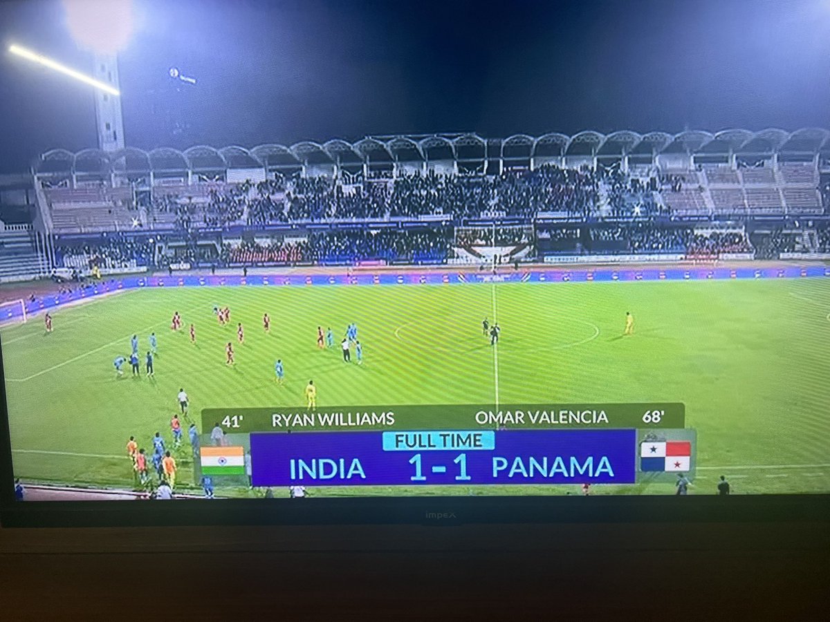 vijayan04's tweet photo. I have never seen our national team play such wonderful football in recent times. What an incredible performance by every player on the pitch! Absolutely brilliant from start to finish. You guys are the hope of Indian football. 🇮🇳
A special salute to Khalid Jamil @IndianFootball https://t.co/pOTv9FuuTg