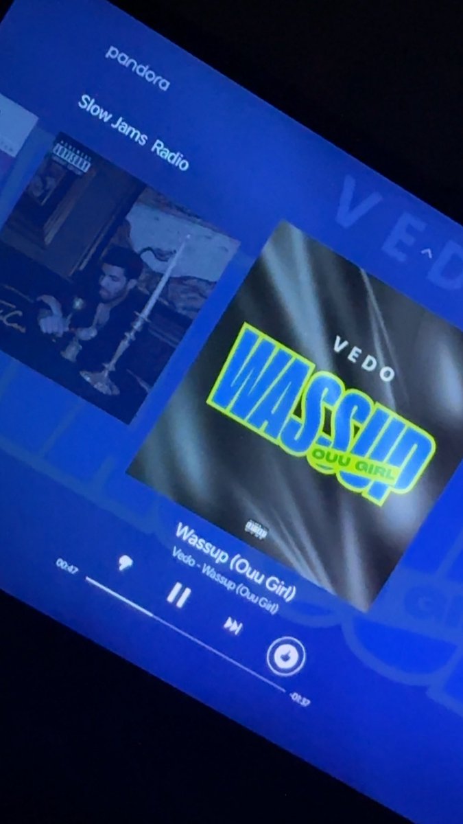 Mz_QueenP's tweet photo. I just love how fast my Pandora station puts my faves @VedoTheSinger song on there🔥 https://t.co/r3bIGJeB6r