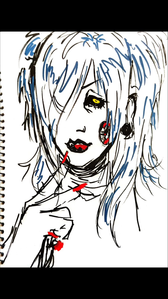 ZIRADELLA's tweet photo. Something I did while waiting for the bus this summer

#ocart #oc #art https://t.co/2tCJv9BC99