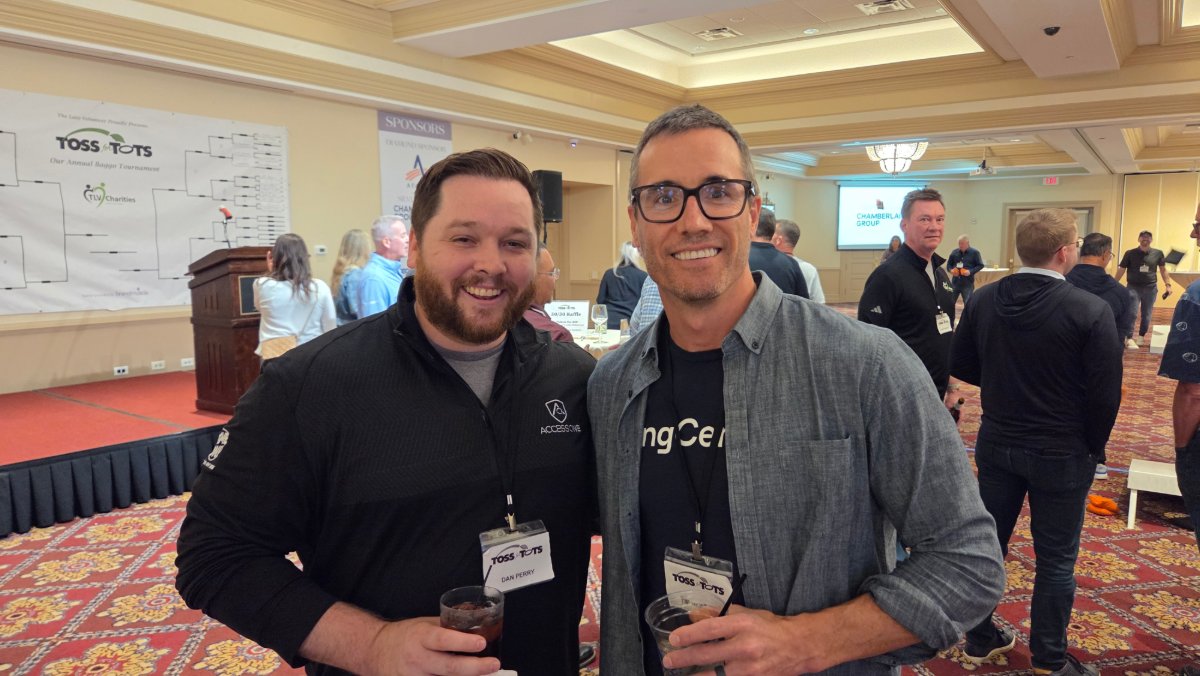 AccessOneInc's tweet photo. We enjoyed attending the TLV Charities Toss for Tots event last night. It was a great opportunity to support a wonderful cause, connect with fellow channel partners and vendors, and help make a difference in our community. https://t.co/AXJ0nSTJq9