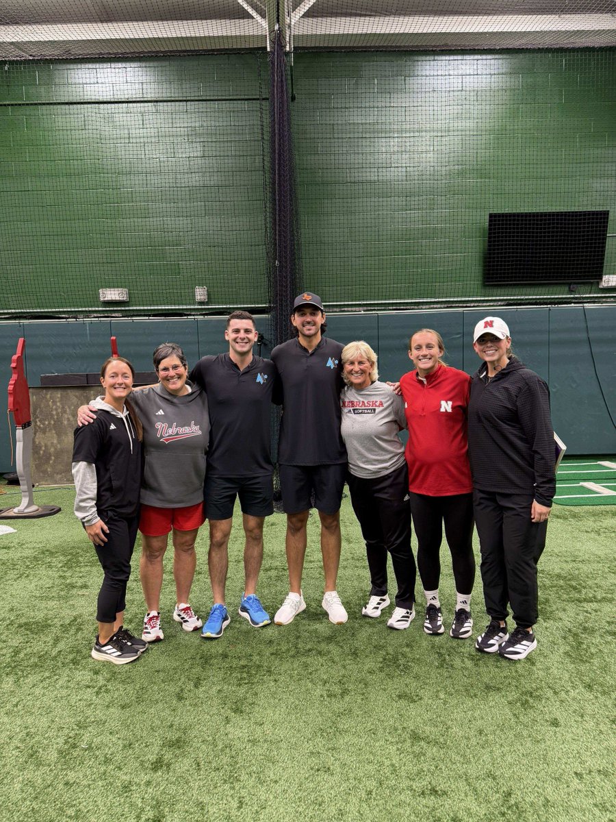 MotorPreference's tweet photo. Year 2 with Nebraska Softball 🌽

This visit we were able to go deeper.

Classroom sessions. Player assessments. Conversations with the coaching staff around what we were seeing and how that information could be applied.

That continued learning is one of our favorite parts of working with a program over multiple years.

@HuskerSoftball | #MPEFam